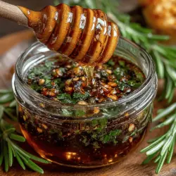 In the world of culinary delights, the role of dressings cannot be overstated. They are the magic touch that transforms a simple dish into a gourmet experience, enhancing flavors, textures, and overall appeal. While store-bought dressings offer convenience, they often fall short in flavor and quality. This is where homemade dressings, like the Savory Herb-Infused Roasted Balsamic Vinaigrette, come into play. This versatile vinaigrette is not just a salad topper; it can elevate roasted vegetables, grilled meats, and even grain bowls, making it an essential recipe for any home cook looking to enhance their dishes with a burst of flavor.