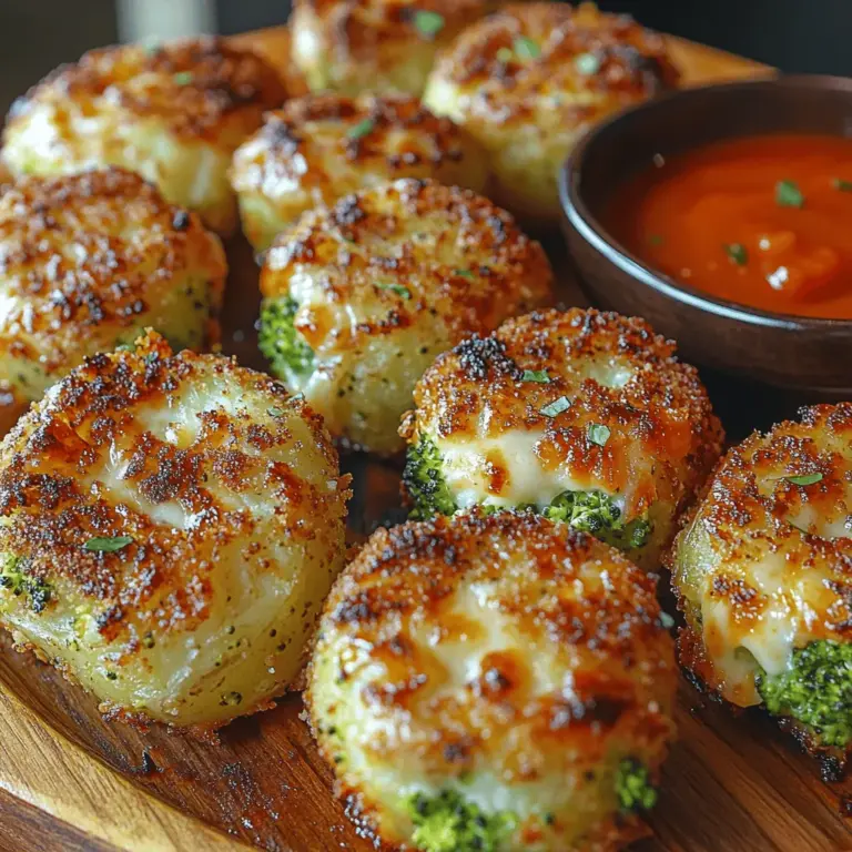 In a world where snacking often means reaching for chips or sugary treats, finding a healthy yet delicious option can be a challenge. Enter Mini Cheesy Broccoli Potato Poppers: a perfect blend of flavors and textures that delight the taste buds while also packing a nutritional punch. These poppers are not only easy to prepare but also make for an ideal appetizer or a fun party snack. With their cheesy goodness and the wholesome benefits of broccoli and potatoes, they are a guilt-free indulgence you can enjoy at any time.
