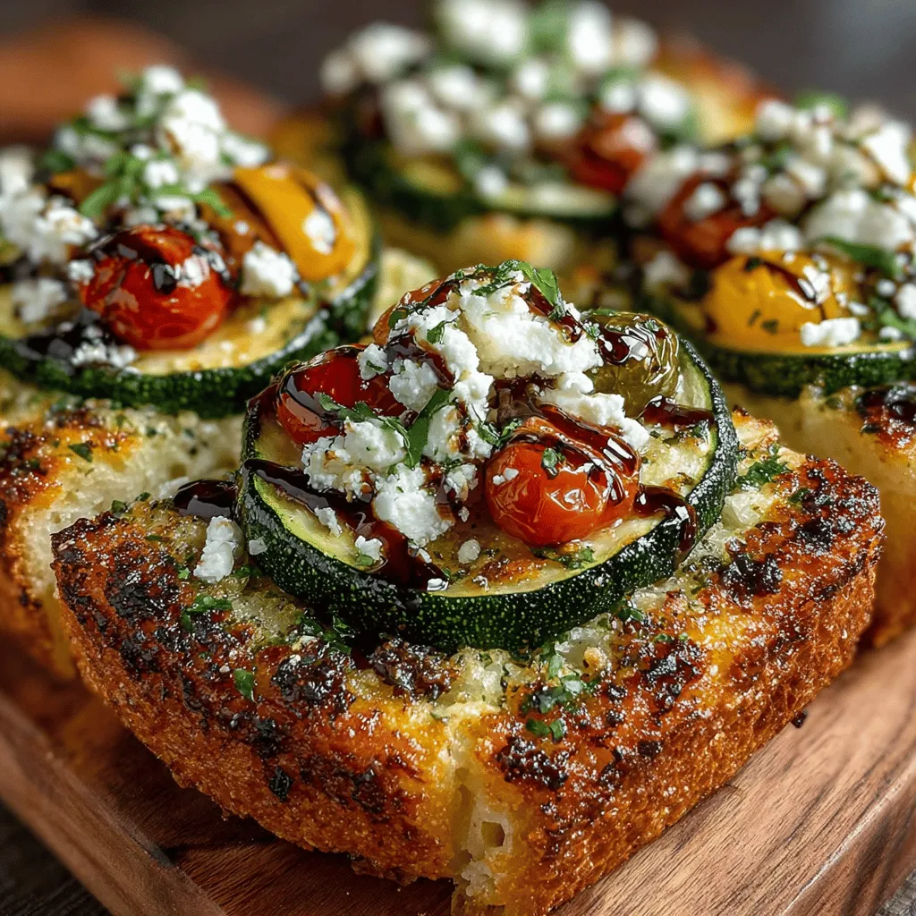 If you're searching for a dish that combines healthfulness with vibrant flavors, look no further than Zesty Zucchini & Feta Flatbread. This delightful recipe not only tantalizes the taste buds but also showcases the versatility of flatbreads as a meal option suitable for any occasion—whether it's a quick weeknight dinner, an impressive appetizer for gatherings, or a light lunch during the warmer months. The combination of fresh ingredients and the ease of preparation makes this dish a favorite among home cooks and food enthusiasts alike.