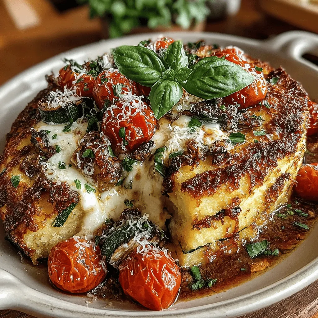 Zucchini Polenta Casserole is a delightful dish that marries the creamy texture of polenta with the fresh flavors of seasonal vegetables. This casserole stands out as a comforting and hearty meal, ideal for any occasion, whether it’s a family dinner, a potluck gathering, or a simple weeknight feast. With its layers of creamy polenta, tender zucchini, and a medley of flavorful herbs, this dish not only satisfies the palate but also nourishes the body with wholesome ingredients.