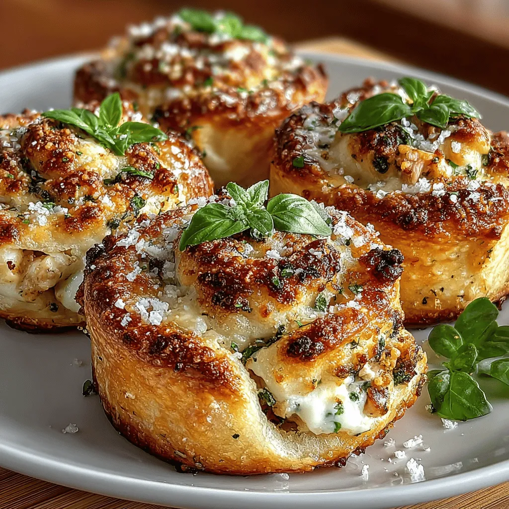 In the world of culinary delights, quick and easy appetizers hold a special place. They not only save time but also allow for creativity and flavor exploration, making them ideal for gatherings, parties, or even just a cozy night at home. One such delightful creation is the Mini Chicken Pesto Crescent Pinwheels. These bite-sized snacks are a perfect blend of savory flavors and inviting textures, showcasing an effortless yet impressive dish that everyone will love.