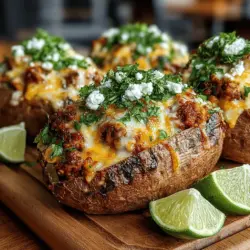 When it comes to creating a dish that is both wholesome and bursting with flavor, Hatch Chili Turkey Stuffed Sweet Potatoes stand out as an exceptional choice. This recipe beautifully marries the natural sweetness of baked sweet potatoes with the savory, hearty filling of ground turkey and Hatch green chiles, creating a satisfying meal that is perfect for any occasion. It’s not only a feast for the taste buds but also a powerhouse of nutrition, making it an ideal option for busy weeknights or a leisurely weekend dinner with family and friends.