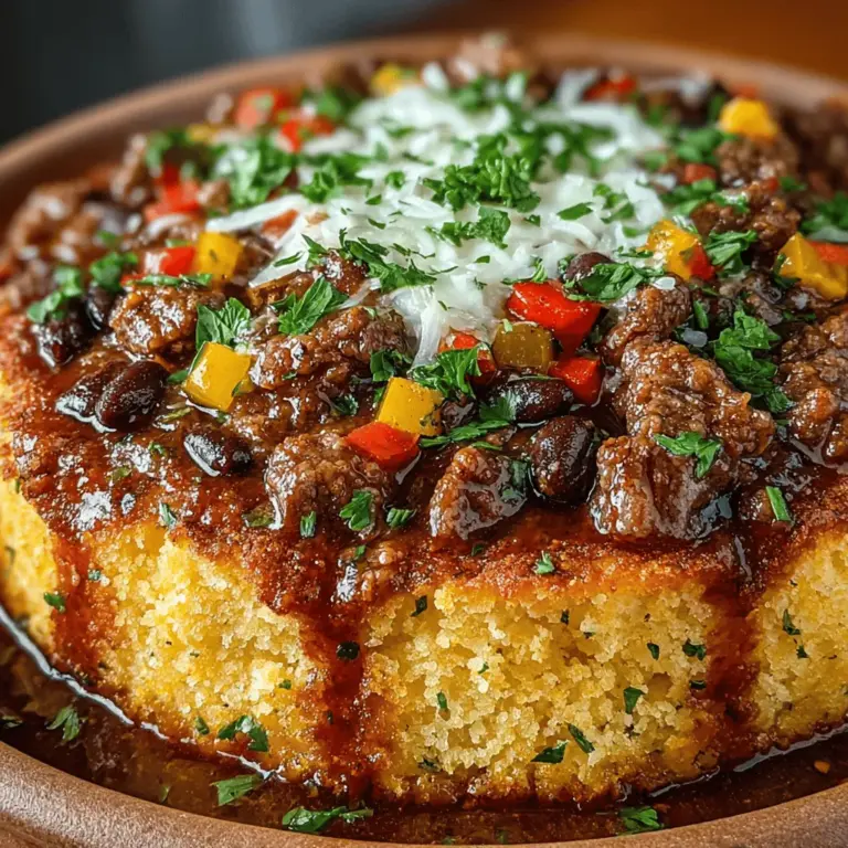 In the realm of comfort food, few dishes evoke the same sense of warmth and satisfaction as a hearty bowl of chili. When topped with a luscious cornbread crust, this dish transcends the ordinary, transforming it into a delightful meal that’s perfect for family gatherings or cozy nights in. Hearty Crockpot Chili with Cornbread Crust is not just a meal; it's an experience that brings people together around the table, ideal for sharing stories and laughter while enjoying the rich, savory flavors that this dish offers.