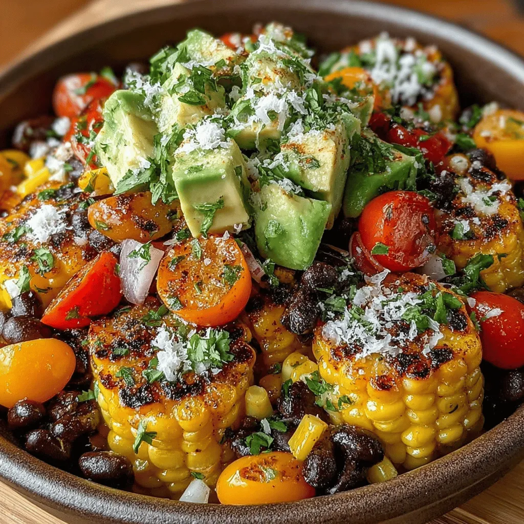 As the warm weather rolls in, there’s nothing quite like a vibrant, refreshing salad to complement your summer gatherings. The Grilled Corn & Black Bean Salad stands out not just for its eye-catching colors, but also for its delightful combination of flavors and textures. This dish is more than just a side; it embodies the essence of summer with its fresh ingredients and satisfying components, making it a perfect addition to barbecues, potlucks, and picnics.