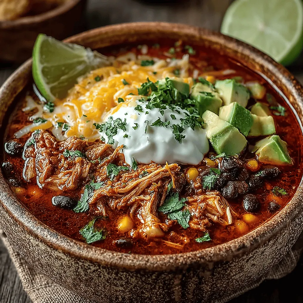 Preparing the Autumn Bliss Chicken Enchilada Soup is both simple and rewarding, making it a perfect dish for busy weeknights or cozy family gatherings. The key to creating a deliciously rich and flavorful soup lies in the layering of ingredients and allowing them to meld beautifully in the crockpot. Follow these detailed steps to ensure that your soup turns out perfectly every time.