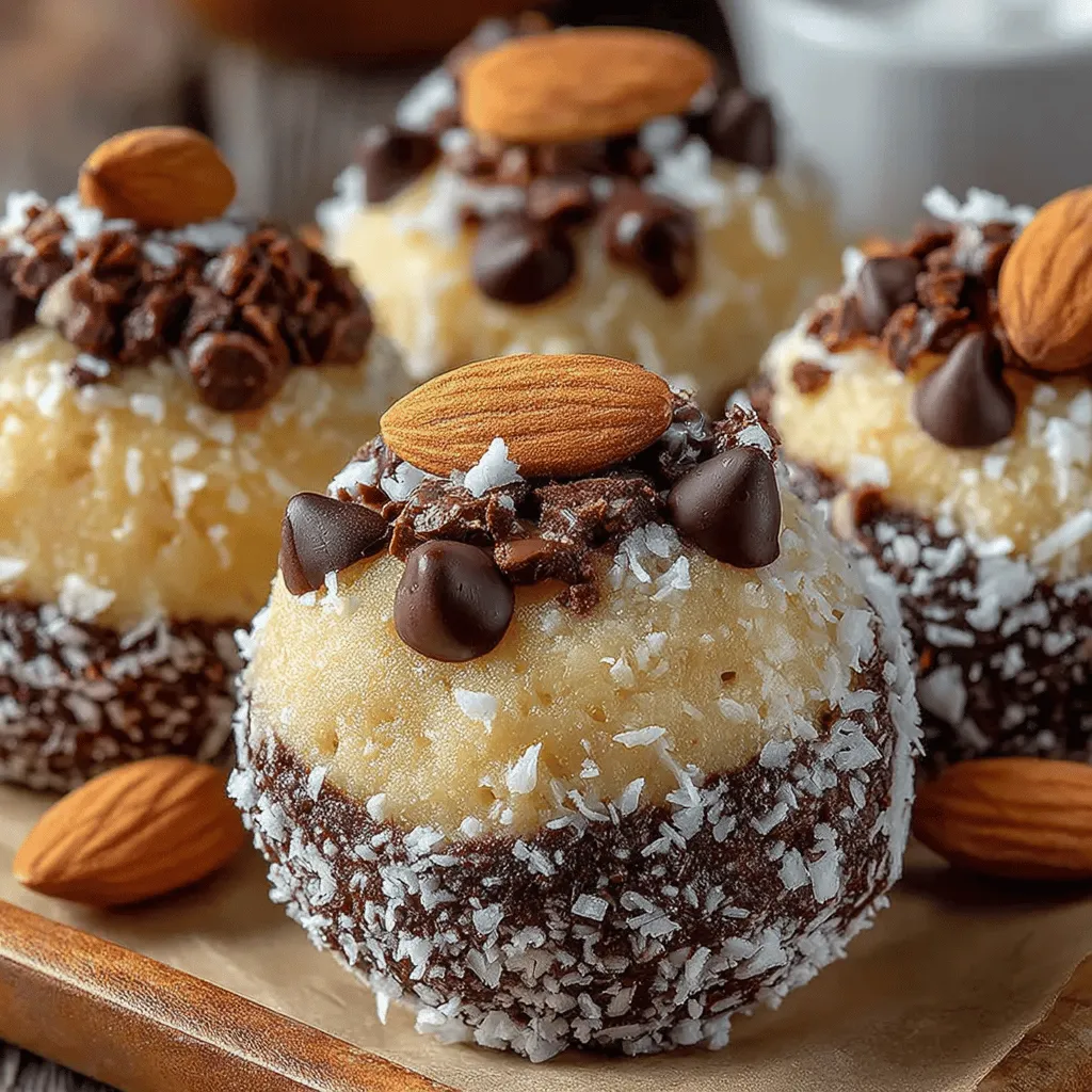 Chilling plays a crucial role in achieving the perfect texture for your Almond Joy Bliss Bites. When the mixture is allowed to chill, it firms up, making it easier to shape into bite-sized balls. This step not only enhances the overall texture but ensures that your bliss bites maintain their form during consumption.