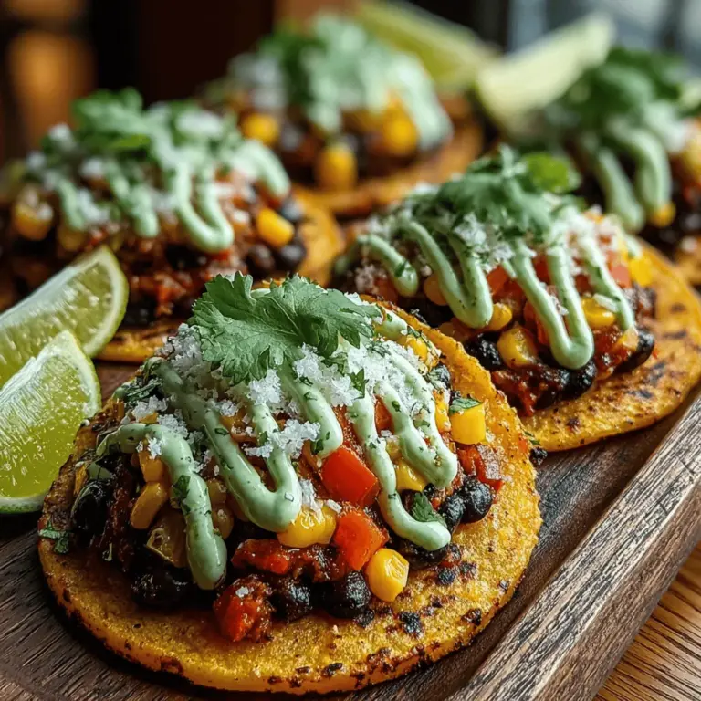 Embarking on a culinary adventure that tantalizes the taste buds while promoting health and wellness is a delightful journey. Enter the Spicy Green Chili Veggie Mini Tacos, a vibrant dish bursting with flavors that are sure to excite any palate. These mini tacos are not just a meal; they are an experience, combining the zest of fresh vegetables with the bold kick of green chilies. Whether you're hosting a casual get-together or simply looking for a fun weeknight dinner, these mini tacos offer a versatile and enjoyable option for all.
