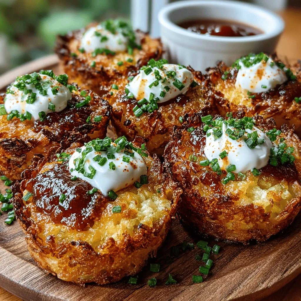 Begin your day with a delightful twist on a breakfast classic: Crispy Mini Hash Brown Breakfast Bites. This mouthwatering recipe showcases the perfect blend of grated russet potatoes, savory onions, and rich cheddar cheese, all baked to golden perfection. Ideal for busy mornings or weekend brunches, these mini bites are crispy on the outside and fluffy on the inside, making them a crowd-pleaser. In this article, we will walk you through the recipe, explore the key ingredients, and discuss serving suggestions, ensuring you have all the information you need to create this delicious dish.