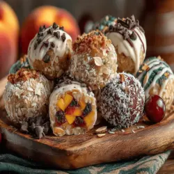 In recent years, no-bake recipes have surged in popularity, captivating home cooks and health enthusiasts alike. The allure of these recipes lies in their simplicity and convenience, allowing anyone to whip up flavorful treats without the need for an oven. Among these delightful creations, No-Bake Peach Energy Bites stand out as a wholesome and satisfying snack option that not only pleases the palate but also fuels the body with essential nutrients.