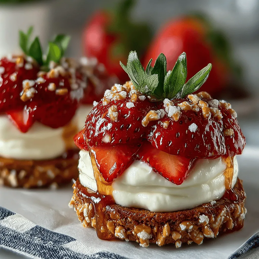 As the warm sun graces us with its presence and summer gatherings become a highlight of the season, it's the perfect time to indulge in light and refreshing desserts. Enter Frosted Strawberry Treats—a delightful combination of creamy, tangy yogurt, sweet, juicy strawberries, and a satisfying crunchy pretzel crust that offers a unique twist on traditional dessert options. This recipe is not only visually appealing but also tantalizes the taste buds, making it an ideal choice for picnics, barbecues, or simply as a fun snack at home.