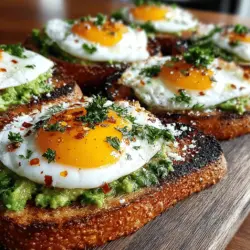 Avocado toast has taken the culinary world by storm, becoming a staple on brunch menus and a favorite among health-conscious individuals. This beloved dish is not only visually appealing but also packed with nutritional benefits. The creamy texture of ripe avocados combined with the crunch of toasted bread creates a satisfying contrast that delights the palate. As more people seek quick, nutritious meals, avocado toast continues to be celebrated for its versatility and ease of preparation.