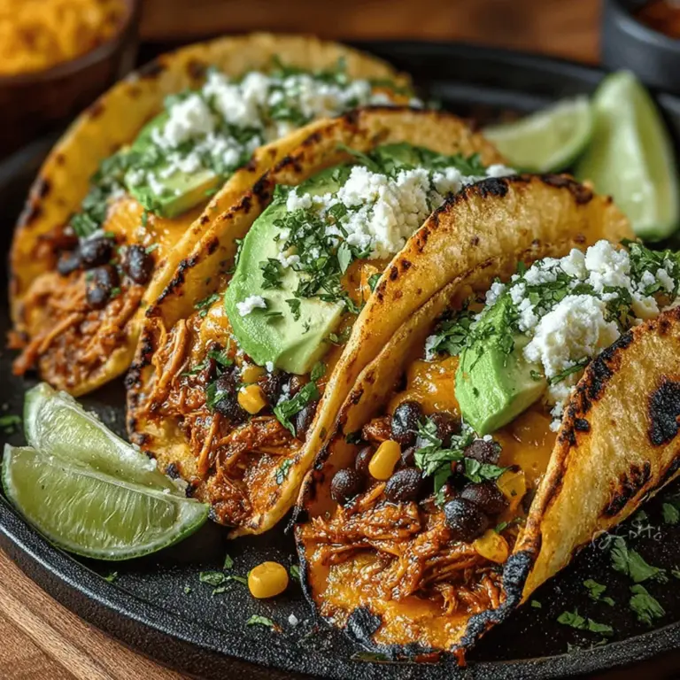 Tacos have become a culinary sensation, transcending cultural boundaries and delighting taste buds worldwide. Their growing popularity can be attributed to their versatility; they can be filled with a myriad of ingredients, from traditional meats to innovative plant-based options. As food enthusiasts continuously seek new flavors, one dish stands out for its seasonal appeal and health benefits: Pumpkin Chicken Tacos Delight. This recipe combines the earthy sweetness of pumpkin with tender chicken, resulting in a dish that celebrates autumn while remaining a wholesome choice any time of the year.