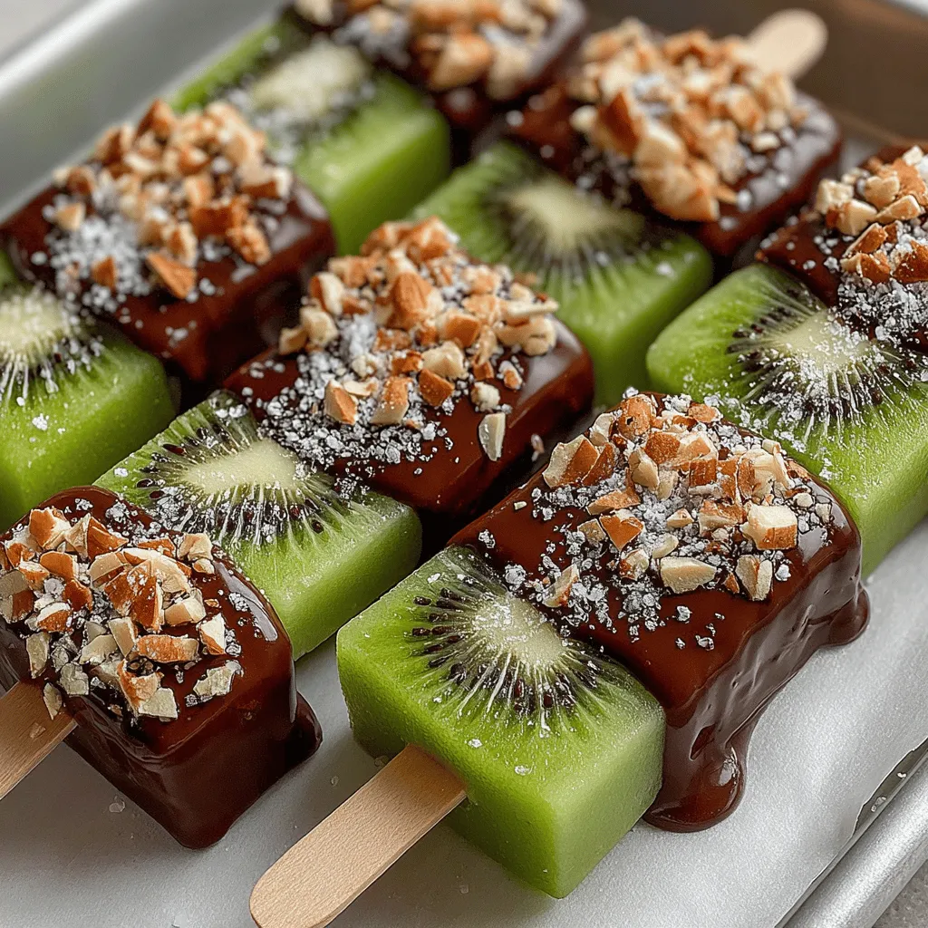 Chocolate-covered fruits have long captured the hearts of dessert lovers around the globe. Their irresistible combination of rich, creamy chocolate and fresh, juicy fruit creates a harmonious balance of flavors and textures that appeal to both the sweet tooth and the health-conscious eater. Among these delightful treats, Chocolate Covered Kiwi Pops stand out as a vibrant and refreshing option. Perfect for warm weather or as an eye-catching dessert for gatherings, these pops not only satisfy cravings but also offer a burst of nutrition.