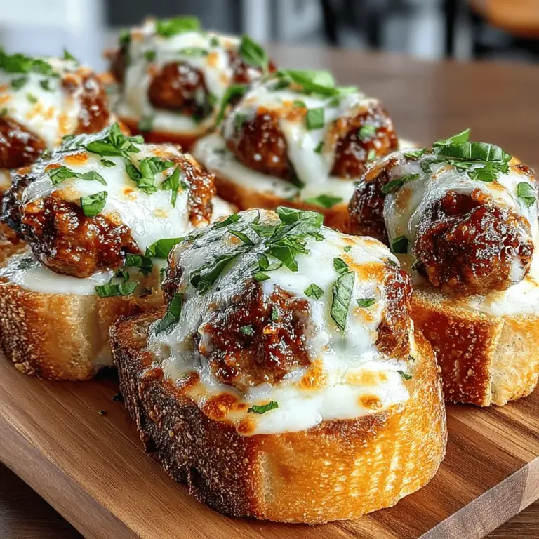 The world of comfort food is vast, but few dishes manage to strike the perfect balance of flavor, convenience, and heartiness quite like Mini Garlic Bread Meatball Melts. These delightful bites combine the savory goodness of meatballs with the irresistible aroma of garlic bread, creating a dish that is not only satisfying but also incredibly fun to eat. Whether you're preparing for a family dinner, hosting a game day gathering, or simply looking for a quick weeknight meal, this recipe is sure to impress.