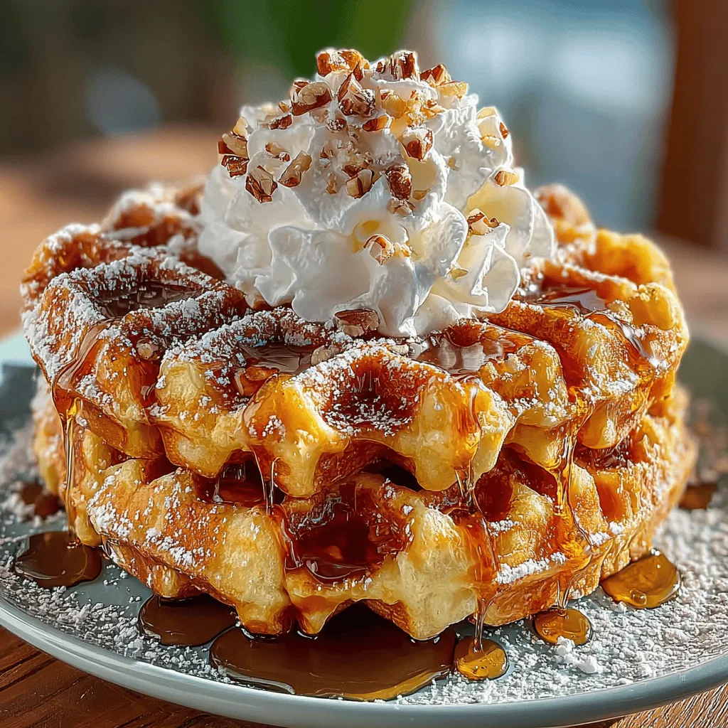 As the leaves turn golden and the air takes on a crisp chill, the allure of pumpkin-flavored recipes becomes irresistible. From lattes to pies, pumpkin has secured its place as a beloved ingredient in autumn cuisine. Among the delectable offerings of the season, waffles stand out as a comforting breakfast staple, embodying warmth and nostalgia. Enter the Golden Harvest Fluffy Pumpkin Waffles—an enticing dish that marries the essence of fall with the joyful crunch of a perfectly cooked waffle. This recipe not only showcases seasonal ingredients but also serves as a wholesome comfort food that is sure to delight your family and friends.