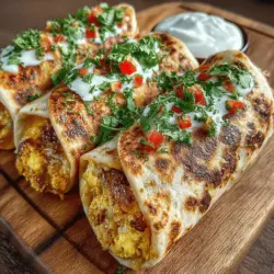 Spicy Hatch Chili Egg Scramble Wraps are a delightful fusion of flavors and textures, perfect for any meal of the day. This dish combines the heat of Hatch green chilies with fluffy scrambled eggs and the richness of melted cheese, all wrapped in a soft tortilla. Each bite delivers a delightful kick, making it an ideal choice for those who enjoy a bit of spice in their meals. The versatility of this recipe means you can savor it for breakfast, lunch, or dinner, ensuring that it never feels out of place on your dining table.