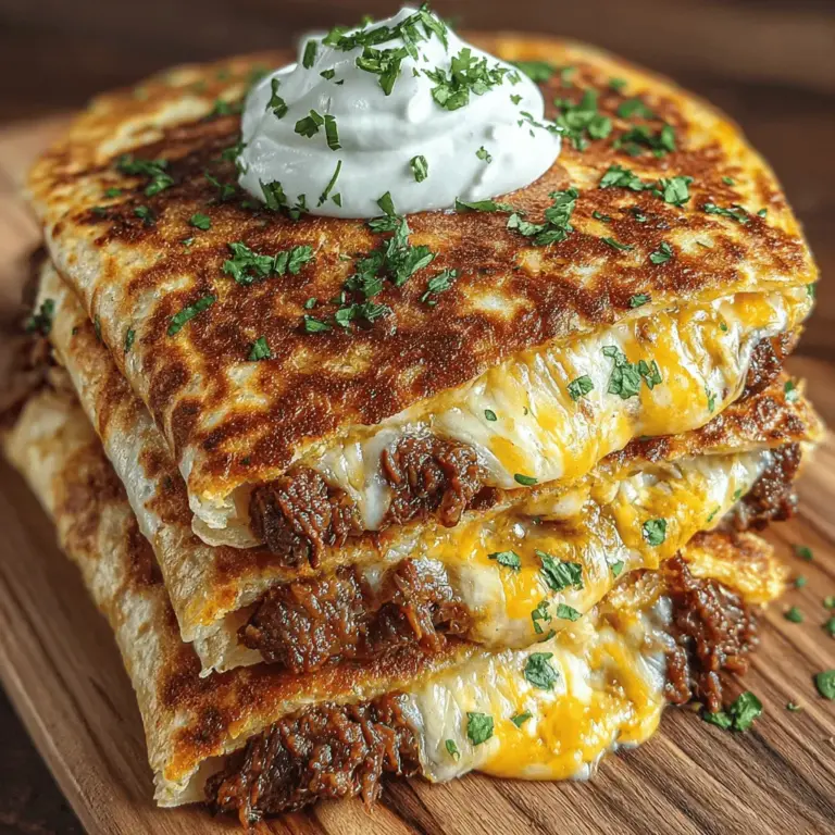 Quesadillas are a beloved staple in Mexican cuisine, known for their versatility and ease of preparation. Whether enjoyed as a quick snack, a comforting meal, or a party appetizer, quesadillas can be adapted to suit any palate. The classic combination of cheese and tortilla can be transformed into a mouthwatering delight with the addition of flavorful ingredients. In this recipe, we take a traditional quesadilla and give it a bold twist with spicy green chilies and savory ground beef, creating a dish that promises a fiery flavor explosion for those who crave a bit of heat in their meals.