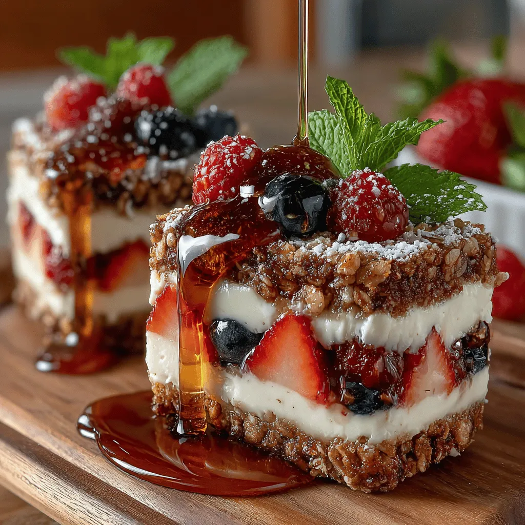 When the summer sun casts its warm glow, there’s nothing quite like a frozen treat to uplift your spirits and refresh your senses. Enter the Honeyed Delight: Frozen Yogurt Granola Sandwiches. This delightful recipe combines the creaminess of yogurt with the crunch of granola, creating a wholesome yet indulgent snack that’s perfect for warm afternoons or as a guilt-free dessert. Not only do these sandwiches satisfy your sweet tooth, but they also pack a nutritional punch, making them a smart choice for health-conscious individuals and families alike.