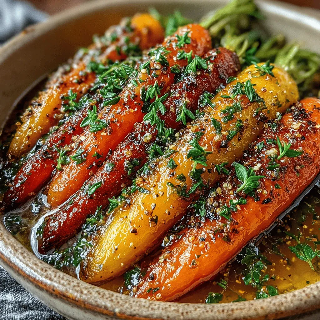 When it comes to creating memorable meals, side dishes play a pivotal role in elevating the dining experience. They can complement the main course, add color and texture to the plate, and provide an array of flavors that tantalize the taste buds. One such side dish that stands out is "Harvest Delight: Maple-Glazed Carrots." This recipe not only highlights the beauty of seasonal produce but also introduces a delightful combination of sweet and savory elements that can enhance any meal, whether it's a casual family dinner or a festive gathering.