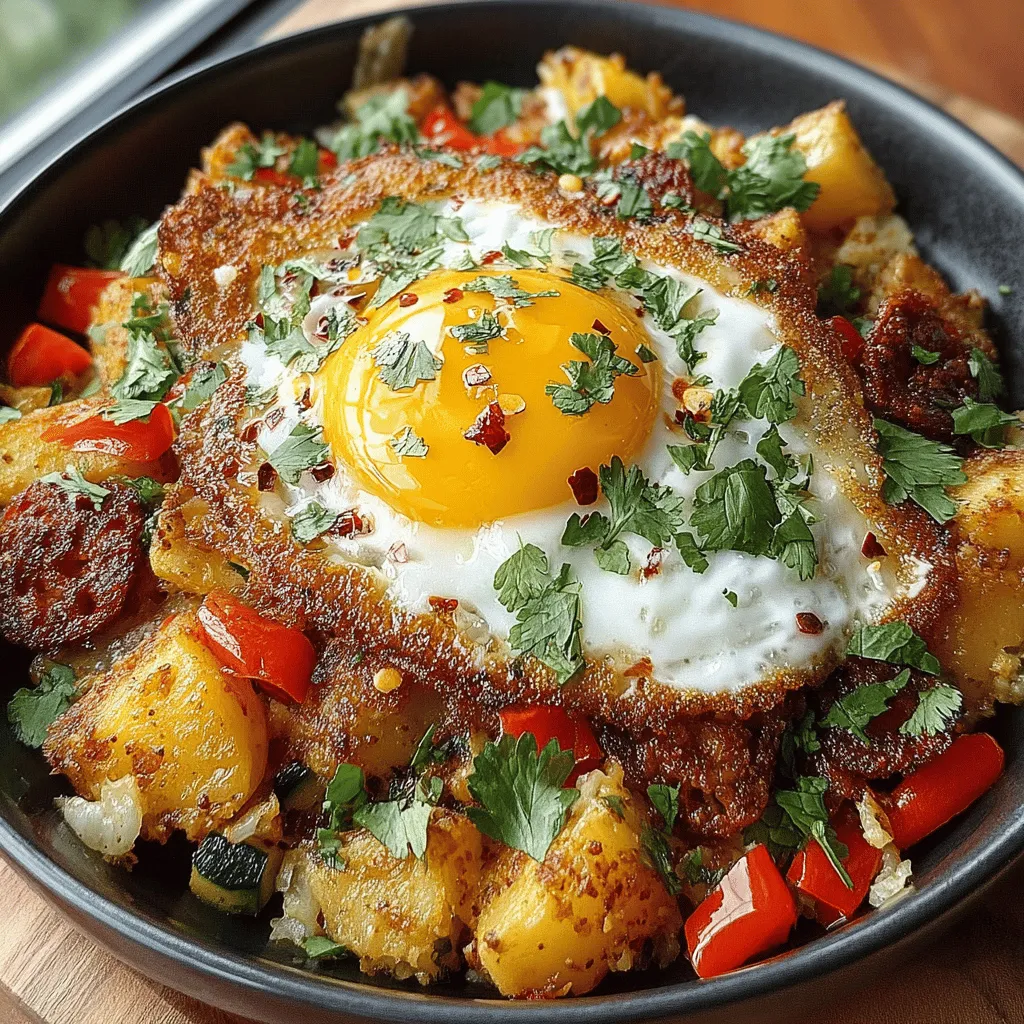 To achieve the perfect Zesty Zucchini Hash with Chorizo, starting with a proper sauté is crucial. Begin by heating a large skillet over medium heat and adding a couple of tablespoons of olive oil. Allow the oil to warm up before introducing the chopped onion and bell pepper. Sauté these vegetables for about 3-4 minutes until they become soft and fragrant.