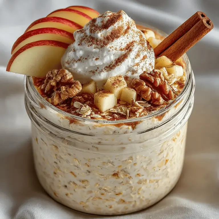 Preparing Cinnamon-Apple Delight Overnight Oats is a straightforward and enjoyable process that allows you to indulge in a delicious breakfast without the morning rush. To begin, gather all your ingredients and follow these simple steps: