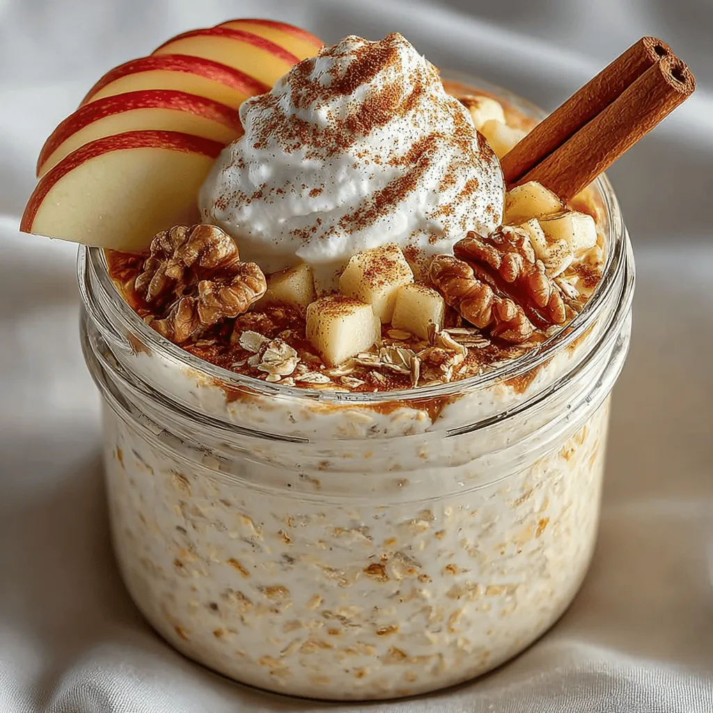 Preparing Cinnamon-Apple Delight Overnight Oats is a straightforward and enjoyable process that allows you to indulge in a delicious breakfast without the morning rush. To begin, gather all your ingredients and follow these simple steps: