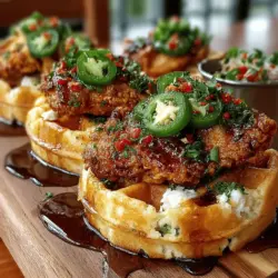If you’re on the lookout for a dish that combines sweet and savory flavors with a touch of heat, look no further than Hatch Chili Chicken & Waffle Sliders. This delightful recipe takes the classic comfort food staple of chicken and waffles and elevates it into a tantalizing slider experience. With spicy Hatch chiles, crispy fried chicken, and fluffy waffles, these sliders strike the perfect balance between flavor and texture, making them an ideal choice for brunch, lunch, or a fun dinner.