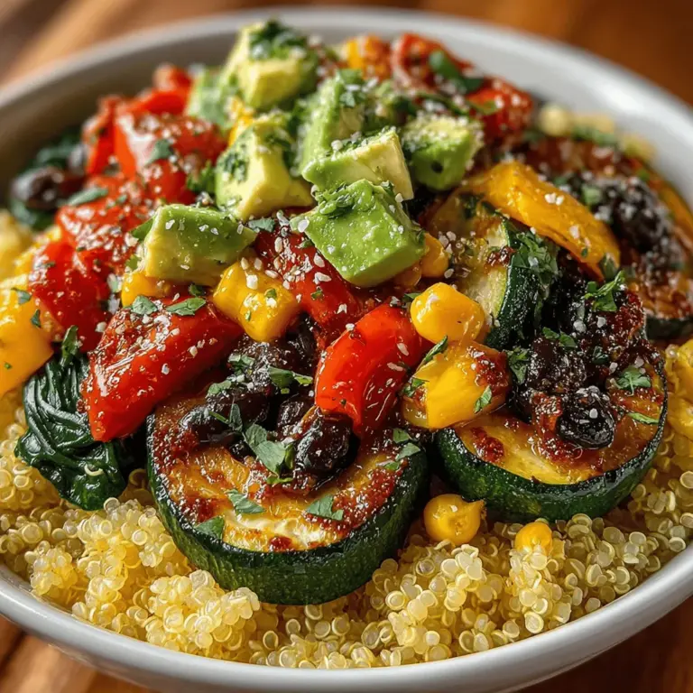 As health-conscious eating trends continue to rise, quinoa has emerged as a superstar among superfoods. This ancient grain, originally cultivated by the Incas in South America, is celebrated not only for its nutty flavor and versatility but also for its impressive nutritional profile. Quinoa's popularity has surged in recent years, thanks in part to its ability to adapt to a wide variety of dishes, from salads to grain bowls. In this article, we will delve into the details of creating a Vibrant Quinoa Power Bowl, brimming with colorful veggies and topped with creamy avocado.