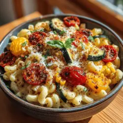 To elevate the flavor profile of your Creamy Summer Veggie Mac and Cheese, seasoning plays a crucial role. Garlic powder and onion powder are fantastic staples that infuse the dish with a savory depth. These seasonings provide a gentle backdrop that enhances the natural flavors of the vegetables without overpowering them.