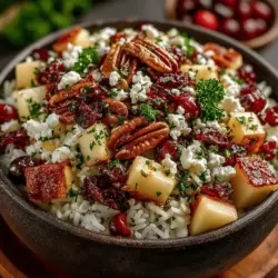 As autumn rolls in with its crisp air and vibrant foliage, the culinary landscape transforms, inviting hearty, wholesome dishes into our kitchens. One such dish that embodies the essence of the season is the Cranberry Apple Wild Rice Salad. This vibrant salad combines the nutty flavor of wild rice with the crisp sweetness of apples and the tartness of cranberries, creating a delightful symphony of tastes and textures. With its colorful ingredients and nourishing profile, this salad is not only a feast for the eyes but also a celebration of health, making it an ideal addition to your fall and winter gatherings.