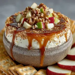 In recent years, dip recipes have surged in popularity, becoming a staple at gatherings, parties, and casual get-togethers. Whether it's a savory bean dip at a summer barbecue or a rich chocolate dip at a birthday celebration, these versatile recipes appeal to a wide range of tastes and preferences. One dip that stands out, particularly during the fall and holiday seasons, is the Caramel Apple Cheesecake Dip. This indulgent treat combines the creamy richness of cheesecake with the sweet, tart flavors of caramel and fresh apples, making it a perfect addition to any festive spread.