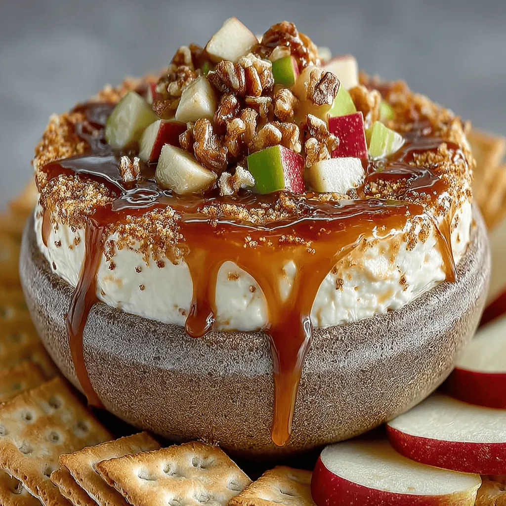 In recent years, dip recipes have surged in popularity, becoming a staple at gatherings, parties, and casual get-togethers. Whether it's a savory bean dip at a summer barbecue or a rich chocolate dip at a birthday celebration, these versatile recipes appeal to a wide range of tastes and preferences. One dip that stands out, particularly during the fall and holiday seasons, is the Caramel Apple Cheesecake Dip. This indulgent treat combines the creamy richness of cheesecake with the sweet, tart flavors of caramel and fresh apples, making it a perfect addition to any festive spread.
