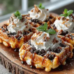 As autumn descends, the air fills with the warm, inviting scents of cinnamon, nutmeg, and roasted pumpkin. This season is synonymous with cozy gatherings, festive celebrations, and, of course, delicious comfort food. Among the many culinary delights that autumn brings, pumpkin recipes reign supreme, and for good reason. With its rich flavor and nutritional benefits, pumpkin is a versatile ingredient that can elevate both sweet and savory dishes. One creative way to enjoy this seasonal star is through a delightful dish known as Mini Pumpkin Waffle Nachos.