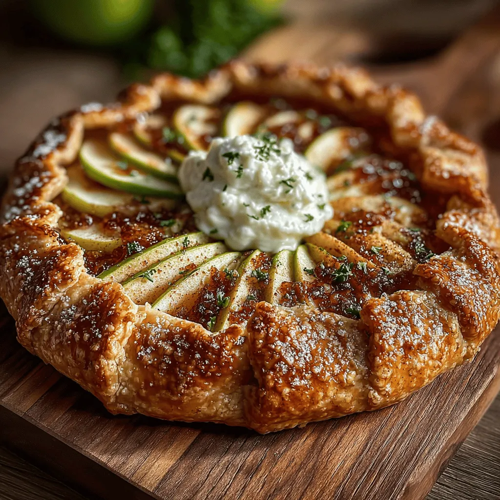The Rustic Apple Galette with Cardamom Cream is a delightful dessert that beautifully encapsulates the essence of autumn. This free-form tart is not only visually stunning, but it also offers an incredible balance of sweet and tart flavors from the apples, complemented by the rich, buttery crust and a luxurious cardamom-infused cream. The galette's charm lies in its simplicity and elegance, allowing home bakers to create an impressive dessert with minimal fuss. In this blog post, we will delve into the step-by-step process of crafting this delectable dish, highlighting its ingredients, preparation techniques, and the joy it brings to any gathering.