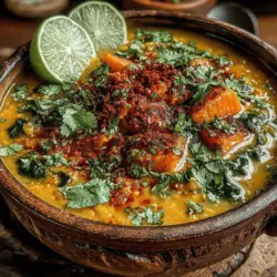 Fiery Pumpkin & Red Lentil Dahl