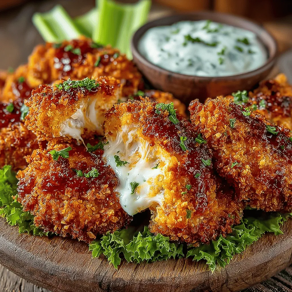 Buffalo chicken tenders are a beloved comfort food that combines the satisfying crunch of fried chicken with a spicy, tangy kick. These tenders are perfect for game day gatherings, family dinners, or a quick weeknight meal. The appeal lies in their crispy texture and bold flavor, making them a favorite among both adults and children alike. Traditionally deep-fried, Buffalo chicken tenders are often seen as a guilty pleasure, but with the rise of air fryer technology, it's possible to enjoy this delicious dish in a healthier way without sacrificing any of the taste.