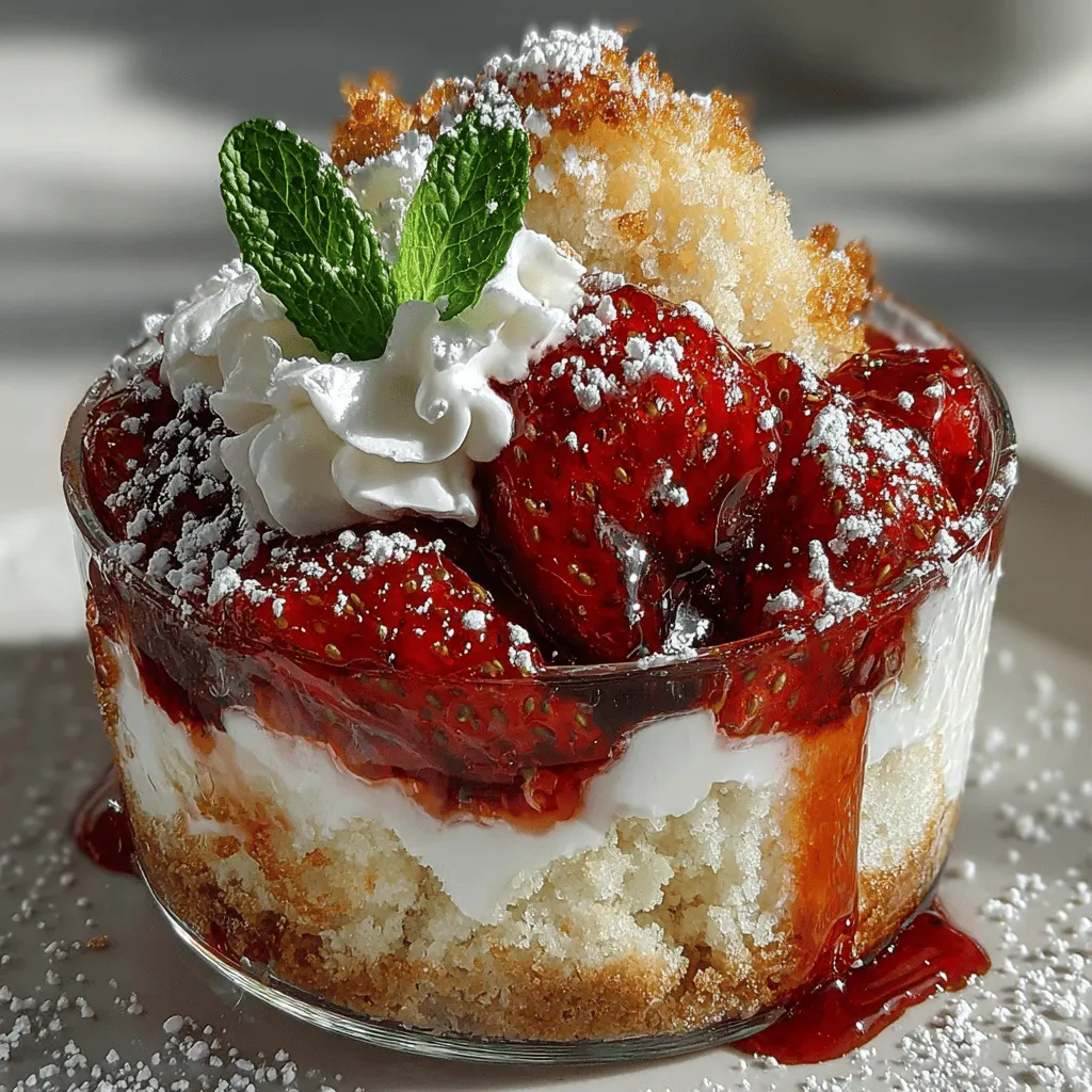 As the warm sun graces us with longer days and an abundance of fresh produce, summer beckons for delightful desserts that celebrate the season's bounty. One such sweet treat is the Sweet Summer Strawberry Shortcake Cups. This recipe not only embodies the essence of summer with its vibrant, juicy strawberries but also presents a fun and convenient way to enjoy this classic dessert in individual servings. The combination of light, fluffy biscuit layers, luscious whipped cream, and ripe strawberries creates a harmonious blend of flavors and textures that is sure to please any palate.