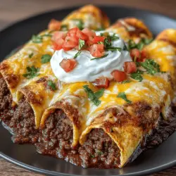 When it comes to comfort food, few dishes can compete with cheesy beef and bean enchiladas. This classic Mexican dish combines rich flavors, hearty textures, and a satisfying melty cheese topping, making it a beloved choice for families and gatherings. With its layers of seasoned ground beef, creamy beans, and a tangy sauce, enchiladas offer a delightful culinary experience that warms the heart and pleases the palate.