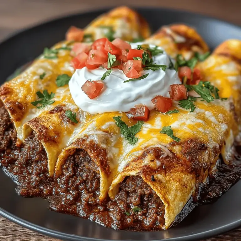 When it comes to comfort food, few dishes can compete with cheesy beef and bean enchiladas. This classic Mexican dish combines rich flavors, hearty textures, and a satisfying melty cheese topping, making it a beloved choice for families and gatherings. With its layers of seasoned ground beef, creamy beans, and a tangy sauce, enchiladas offer a delightful culinary experience that warms the heart and pleases the palate.