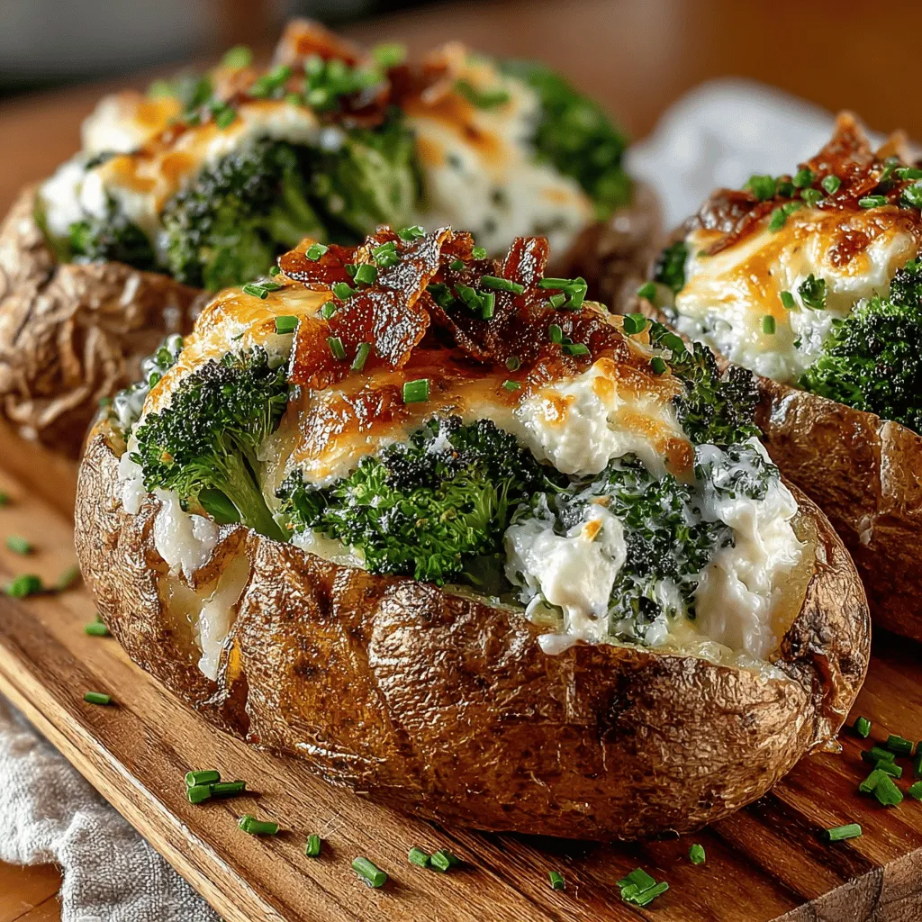 To create the ultimate cheesy broccoli stuffed baked potatoes, the foundation—your potatoes—must be perfectly baked. The ideal potato for this recipe is a russet potato, known for its fluffy interior and sturdy skin. Begin by preheating your oven to 400°F (200°C).