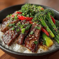 Sizzling Beef & Broccoli Delight: Recipe Completion and Serving Suggestions