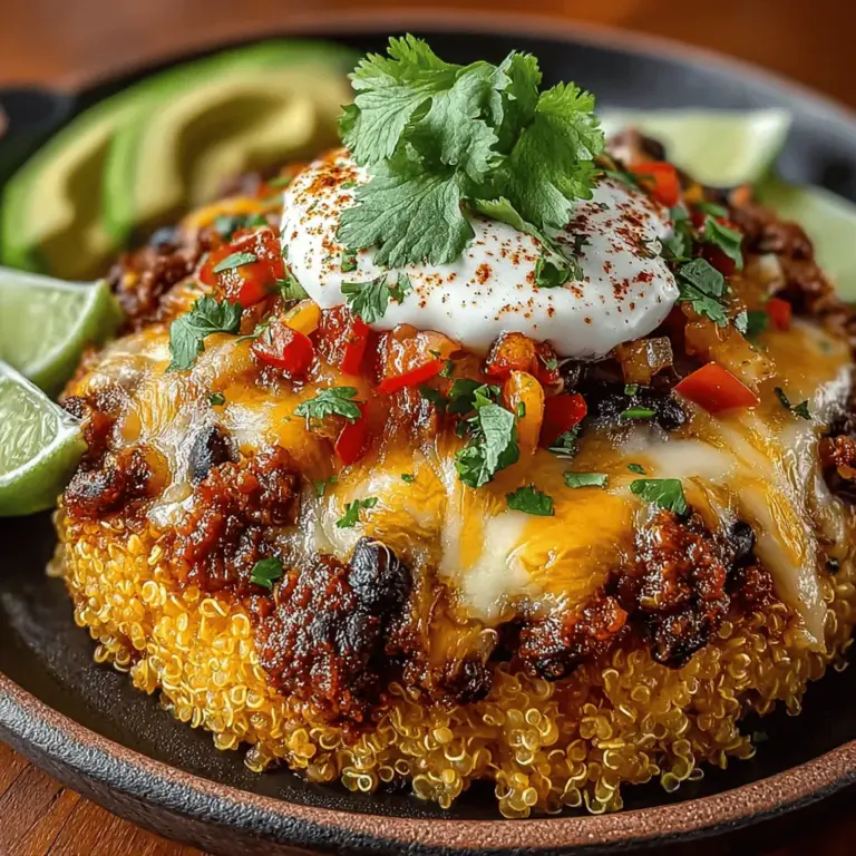 Are you ready to elevate your meal game with a dish that’s both delicious and nutritious? Welcome to the world of Taco-tastic Cheesy Quinoa Delight, a culinary creation that promises to tantalize your taste buds while keeping your health goals intact. This recipe is not just a feast for the senses; it’s a celebration of flavors, textures, and wholesome ingredients that come together in perfect harmony.