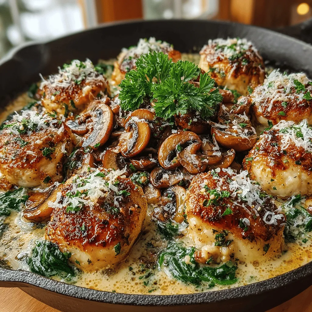 Welcome to a delightful culinary journey featuring a comforting and satisfying dish: Creamy Chicken and Mushroom Skillet Dinner. This recipe combines tender chicken thighs, earthy mushrooms, and a rich creamy sauce, making it a perfect weeknight meal that’s easy to prepare and full of flavor. Whether you are cooking for your family or hosting friends, this dish promises to please the palate while being simple enough for any home cook to master.