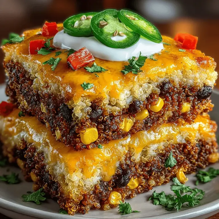 In the world of comfort food, casseroles hold a special place, offering both warmth and heartiness in every bite. Among the myriad of options, the Cheesy Black Bean and Quinoa Casserole stands out as a nutritious, flavorful, and satisfying dish that caters to various dietary preferences. This recipe combines protein-rich quinoa with fiber-packed black beans and a medley of colorful vegetables, all topped with gooey cheese. Whether you're looking for a weeknight dinner solution or a dish to impress guests, this casserole is a versatile choice that balances health and indulgence.