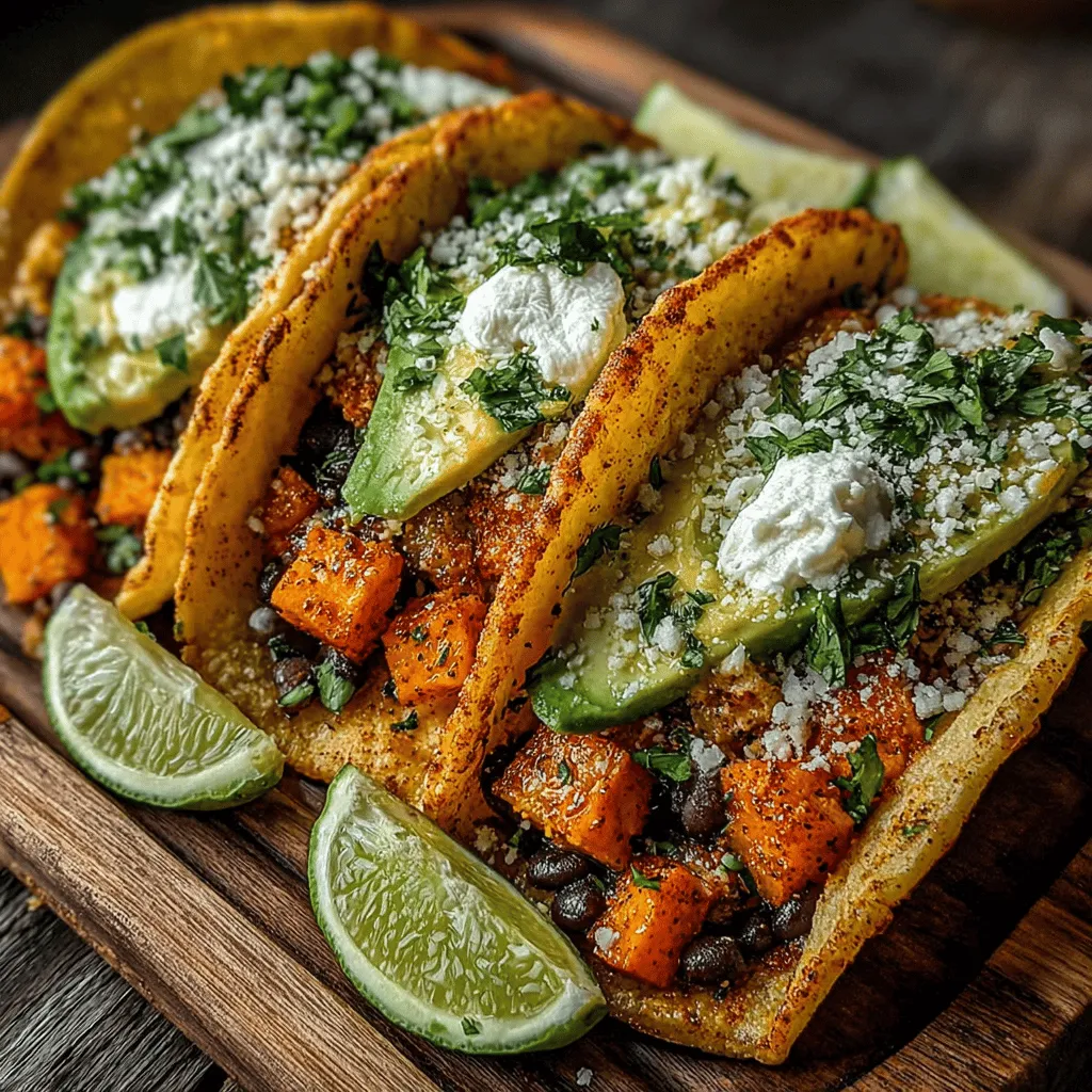 Before diving into the preparation steps, let’s take a closer look at the core ingredients that contribute to the deliciousness of savory black bean and sweet potato tacos.